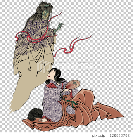 [100 Tales of Japanese and Chinese Literature, written by Ryoko Sumida] - [Yoshitoshi Tsukioka] 120953798