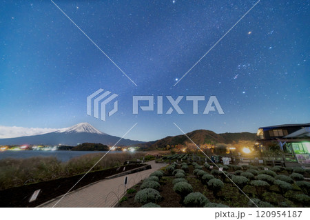 河口湖の星空 河口湖の星空 120954187