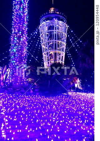 藤沢市 江の島シーキャンドルイルミネーション湘南の宝石 藤沢市 江の島シーキャンドルイルミネーション湘南の宝石 120954448