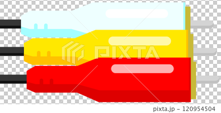 三色ケーブル 120954504