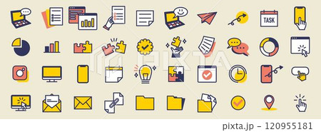ビジネスアイコン 120955181