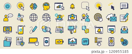 ビジネスアイコン 120955185