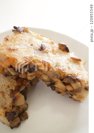 中国のお正月の大根餅 120955549