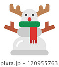 snowman icon 120955763