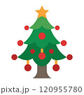 christmas tree icon 120955780