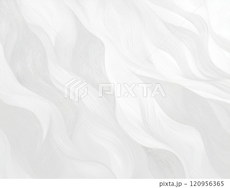 モノクロの波模様のテクスチャー 120956365