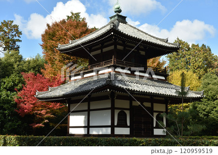 大本山相国寺 経蔵 秋 大本山相国寺 経蔵 秋 120959519