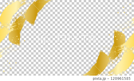 刷金色背景向量角 120961585