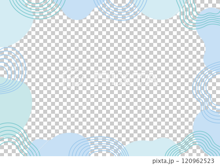 Abstract frame blue Abstract frame blue 120962523