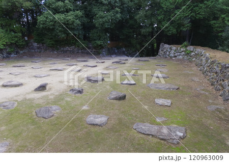 安土城の天主台跡 安土城の天主台跡 120963009