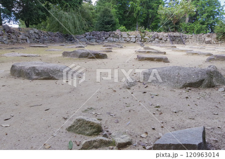 安土城の天主台跡 120963014