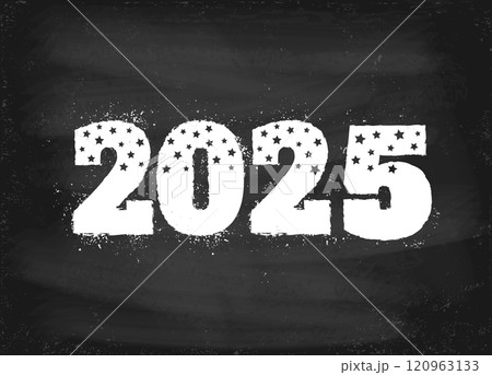 Vector vintage greeting card with 2022 on chalkboard for Christmas and New year. Vector vintage greeting card with 2022 on chalkboard for Christmas and New year. 120963133