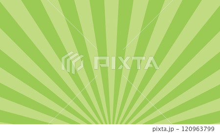 放射線　黄緑　背景　シンプル	 120963799
