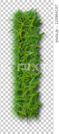 Green Grass Alphabet Letter l Lowercase Green Grass Alphabet Letter l Lowercase 120964187