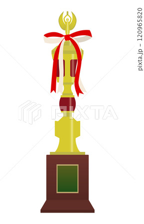 入賞のトロフィー 120965820