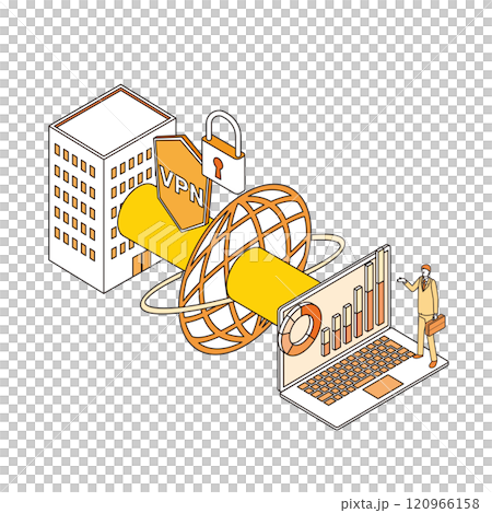VPN image illustration 120966158