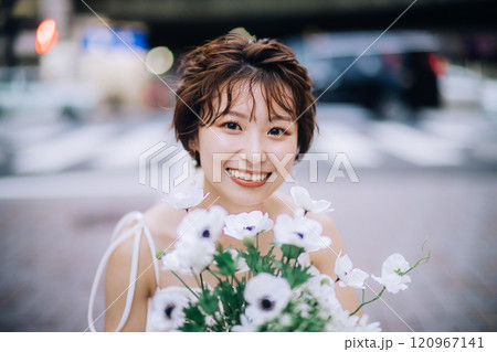 街中カジュアル前撮り 120967141