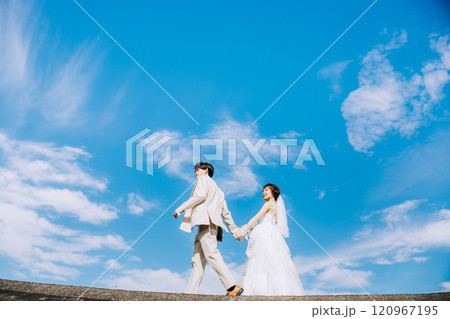 カジュアルウェディング前撮り 120967195