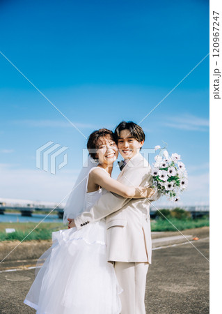 カジュアルウェディング前撮り カジュアルウェディング前撮り 120967247