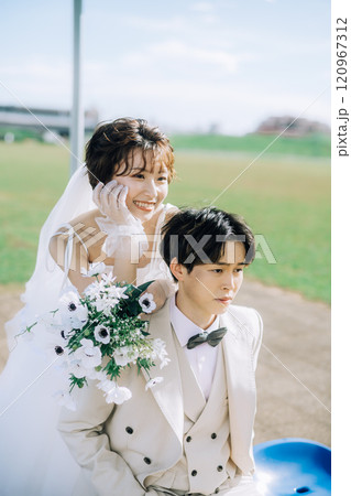 カジュアルウェディング前撮り 120967312