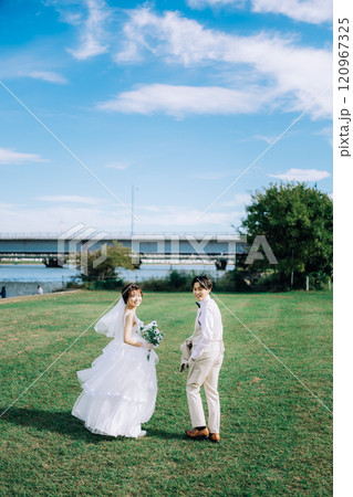 カジュアルウェディング前撮り 120967325