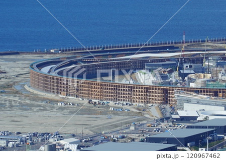 大阪万博の木造リング【2024/12】 120967462