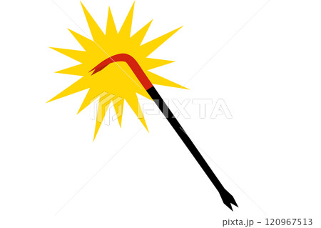 バールのベクターイラスト バールのベクターイラスト 120967513