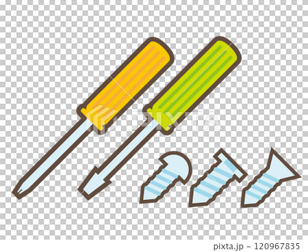 Screwdriver icon Tool illustration Screwdriver icon Tool illustration 120967835