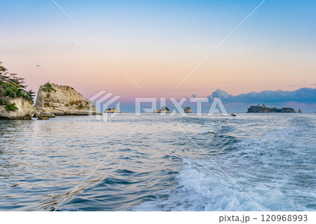 日本三景松島 島めぐり 「仁王丸コース」陰田島　須賀ノ鼻前島　鷹島　沖鷹島　船入島　カラカイ島 120968993