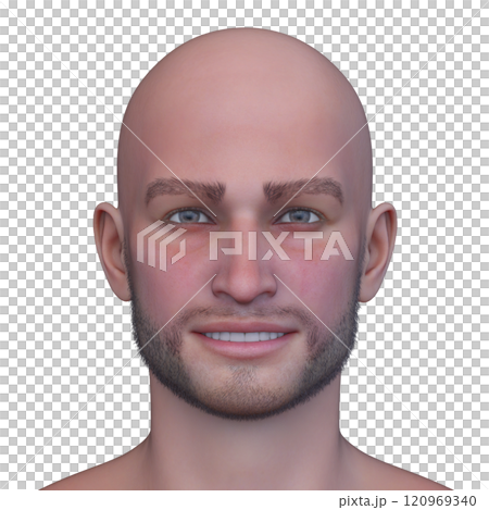 男性の顔アップ 男性の顔アップ 120969340