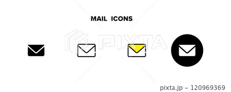 メール　アイコン 120969369