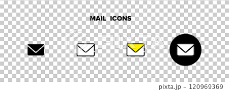 メール　アイコン 120969369