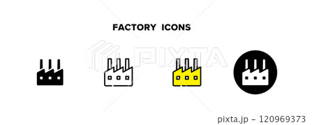 工場　アイコン 120969373