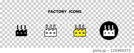 工場　アイコン 120969373
