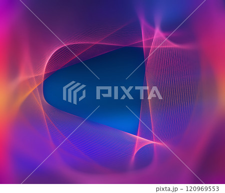 Neon waves of color blend together, creating a captivating abstract background that evokes energy and movement, perfect for various designs and projects. Neon waves of color blend together, creating a captivating abstract background that evokes energy and movement, perfect for various designs and projects. 120969553