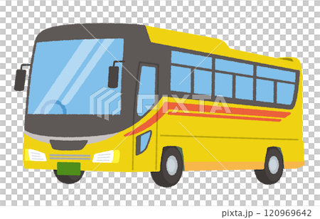 観光バスのイラスト 120969642