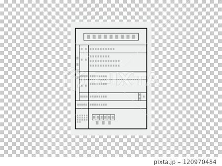 Illustration of a long-term care insurance certificate 120970484