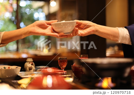 天橋立旅館の朝食 はい！ごはんお食べ 120970718