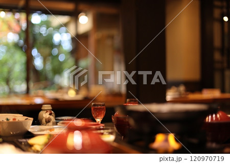 天橋立旅館の朝食風景 120970719