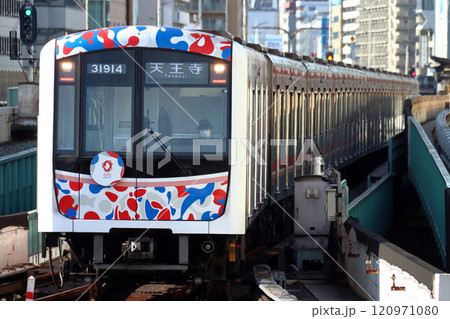 ［M］大阪メトロ御堂筋線30000系電車（万博オリジナルデザイン列車） 120971080