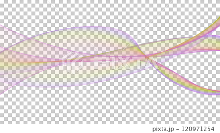 彩色波浪背景線紫色、綠色、白色背景、示範背景等。 120971254