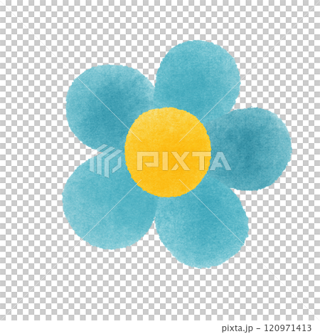 blue flower 120971413