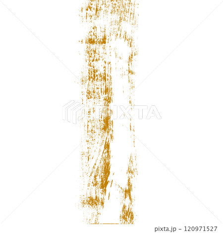 金のかすれた刷毛ライン 120971527