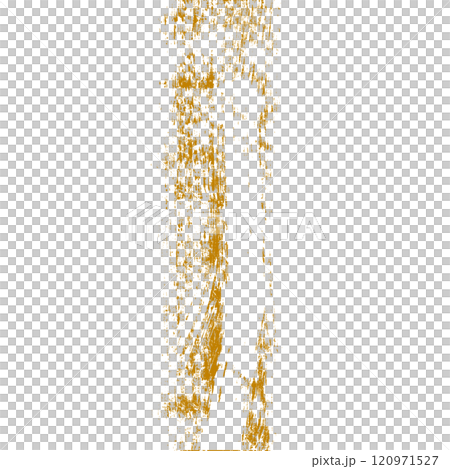金のかすれた刷毛ライン 120971527