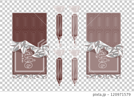 各種巧克力棒巧克力筆 各種巧克力棒巧克力筆 120971579