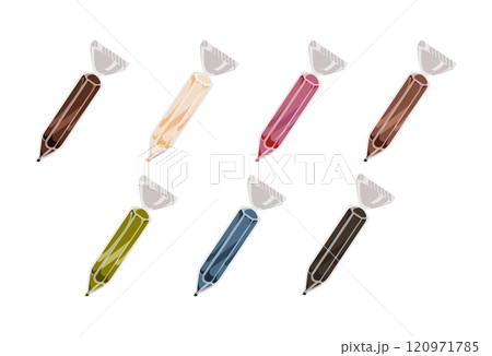 フレーバー豊富なチョコペン 120971785