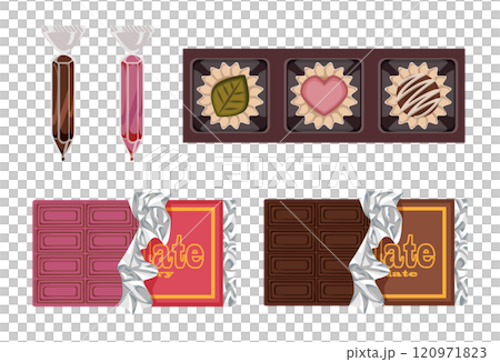 A wide variety of chocolate gift materials 120971823