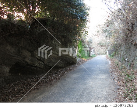 鎌倉市の亀ヶ谷坂(鎌倉七口) 鎌倉市の亀ヶ谷坂(鎌倉七口) 120972262