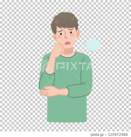 嘆了口氣的男 120972988
