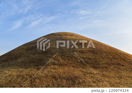 Ancient Silla Dynasty tombs in Korea 120974324
